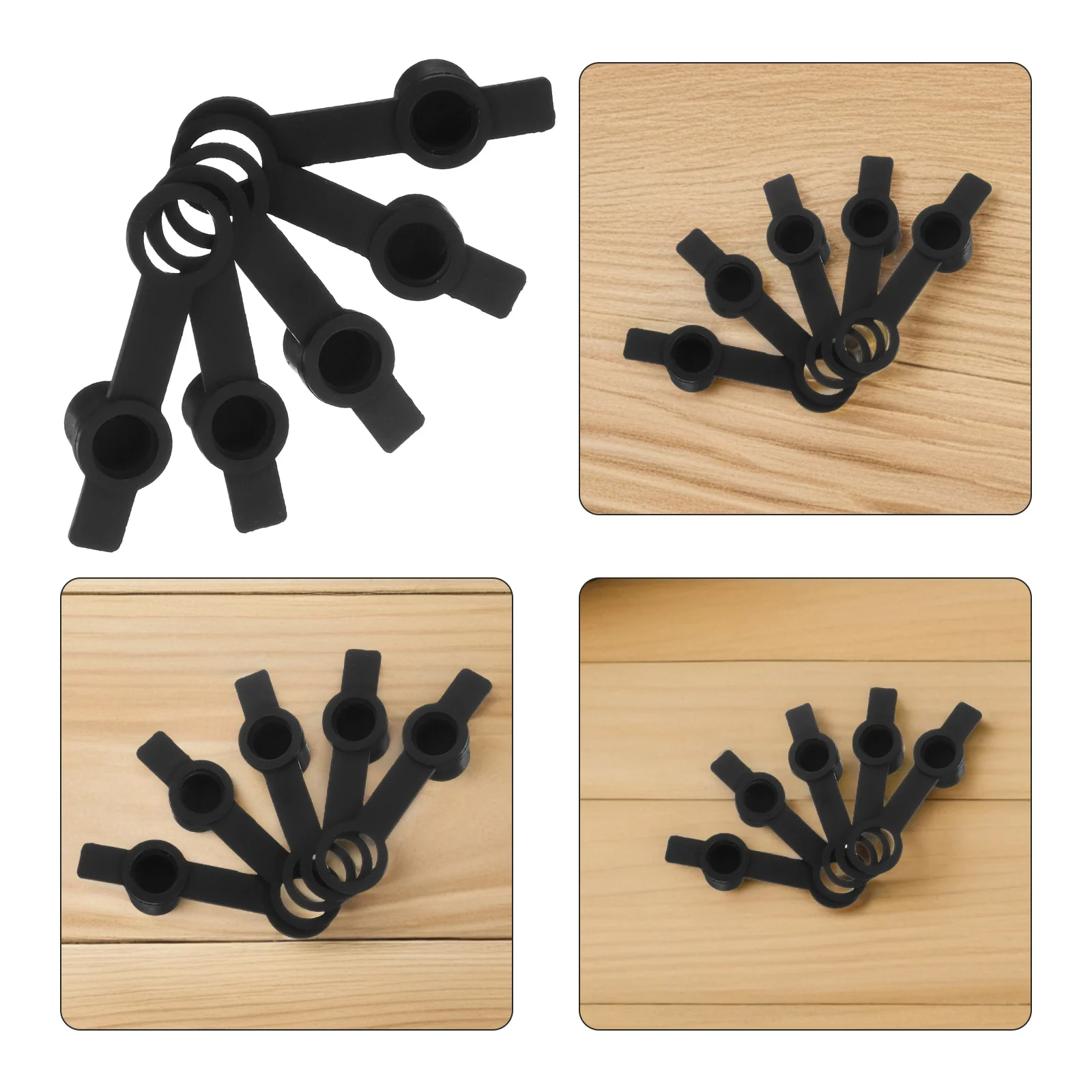 

5pcs Dust Caps Rubber Gas Can Replacement Cap Quick Disconnect For Propane Tank Accessories Air Tank Fill Nipple Protection