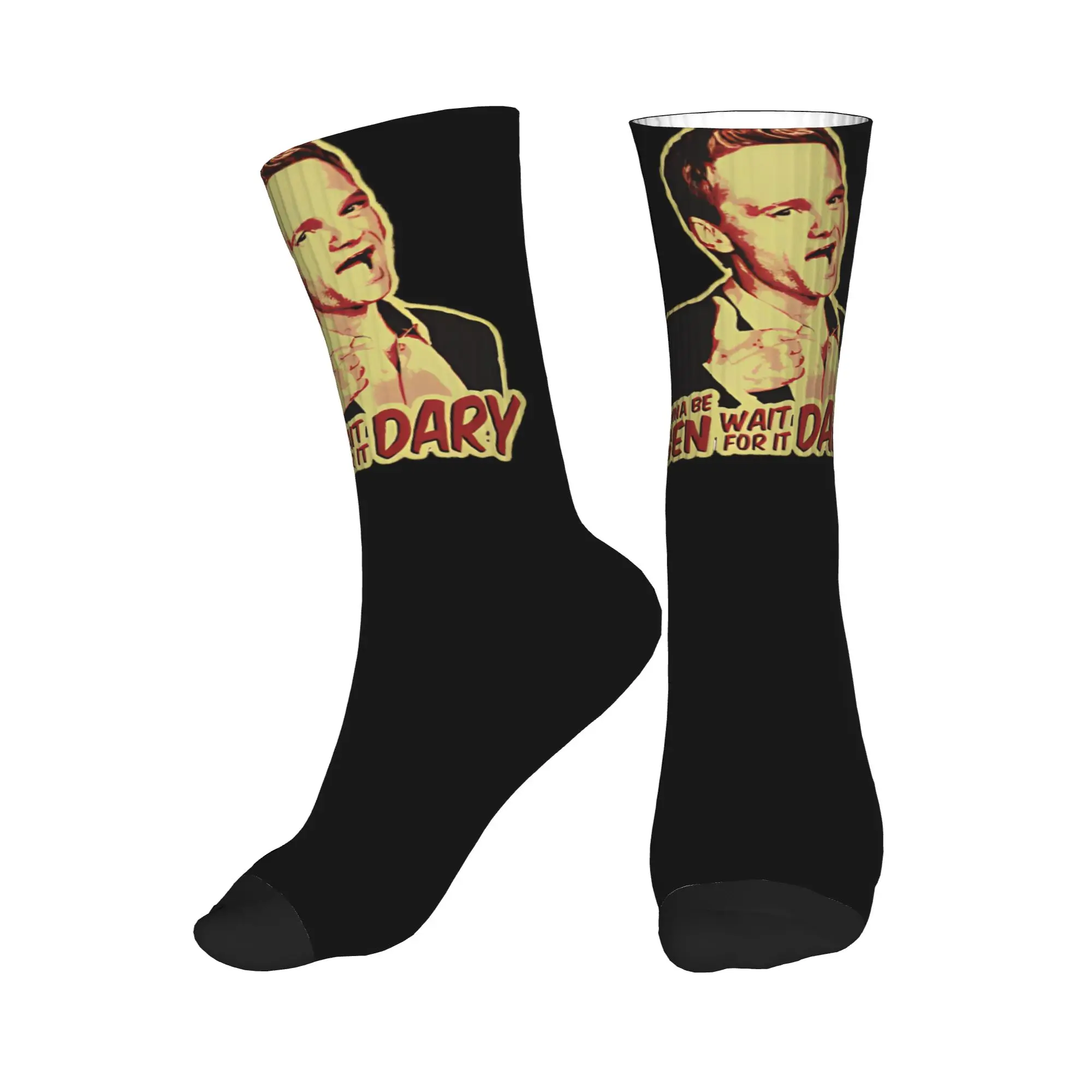 

All Seasons Intervention How I Met Your Mother TV Show Sport Middle Tube Socks Crew Socks Hip Hop Stockings for Men Women