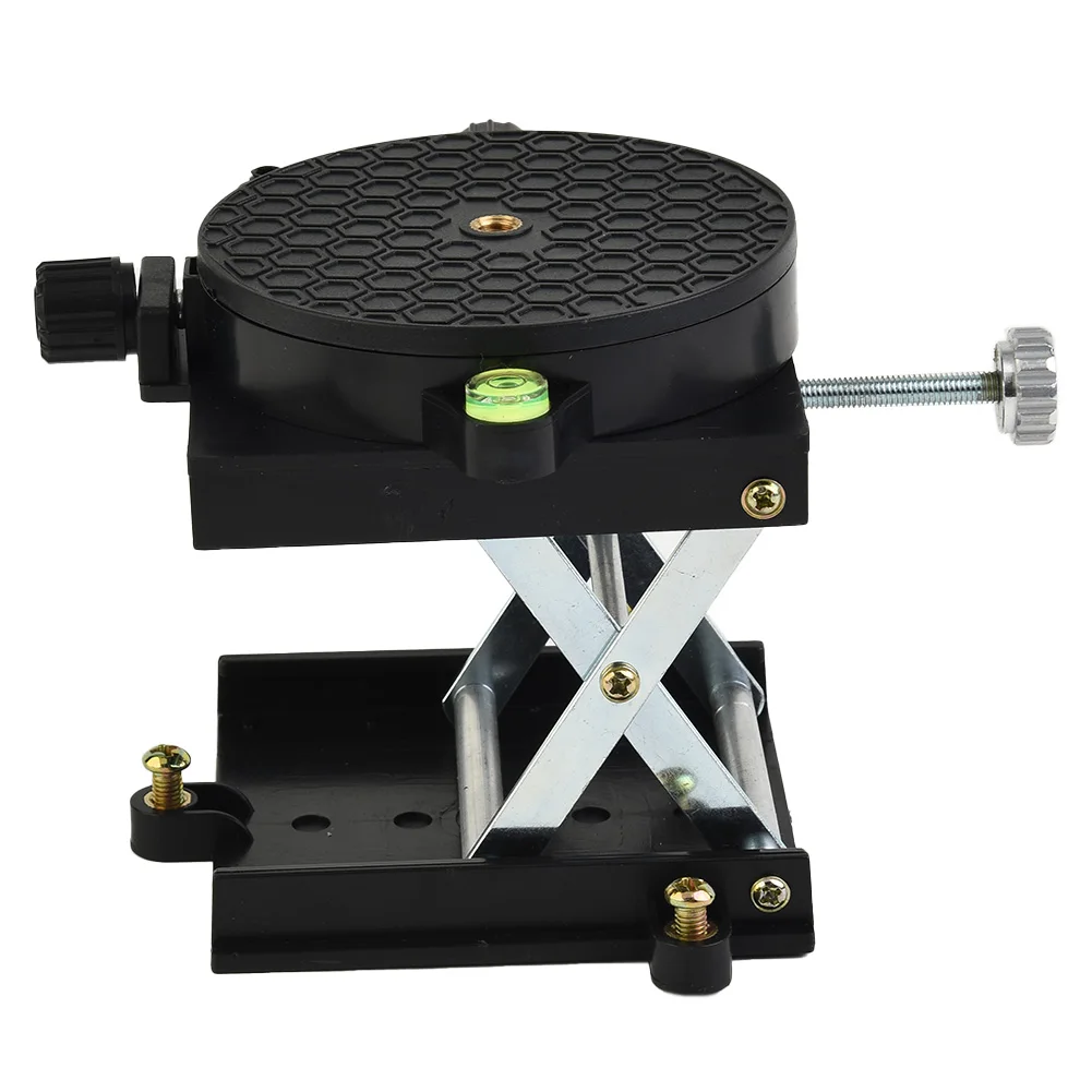 Height Tuning Lift Table for Lab Workbench Use Aluminum Alloy Construction for Physics Chemistry Biology Experiments Stable Base