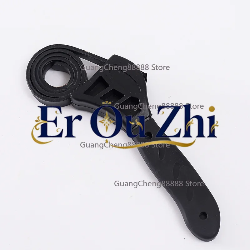 6 inch multi-functional belt wrench 8 inch solar pipe wrench bottle opener auto repair filter dual-purpose wrench