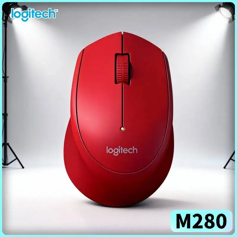 Logitech M280 Wireless Optical Mouse Sensor Protective Layer 2.4GHz 1000 DPI Smooth Motion Control for Mac Windows PC