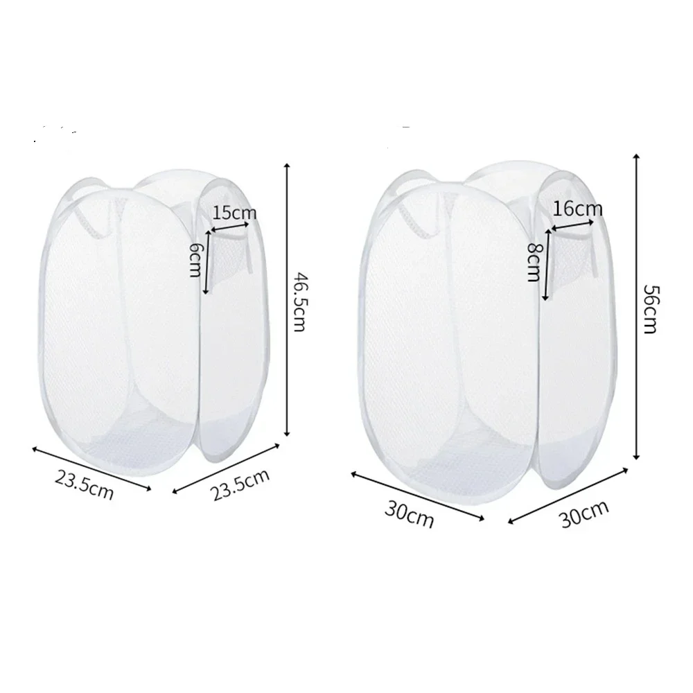 

C5 Foldable Baby Toy Storage Basket Dirty Clothes Basket Skeleton Ventilated Easy Storage Portable Large Capacity Clothes Basket