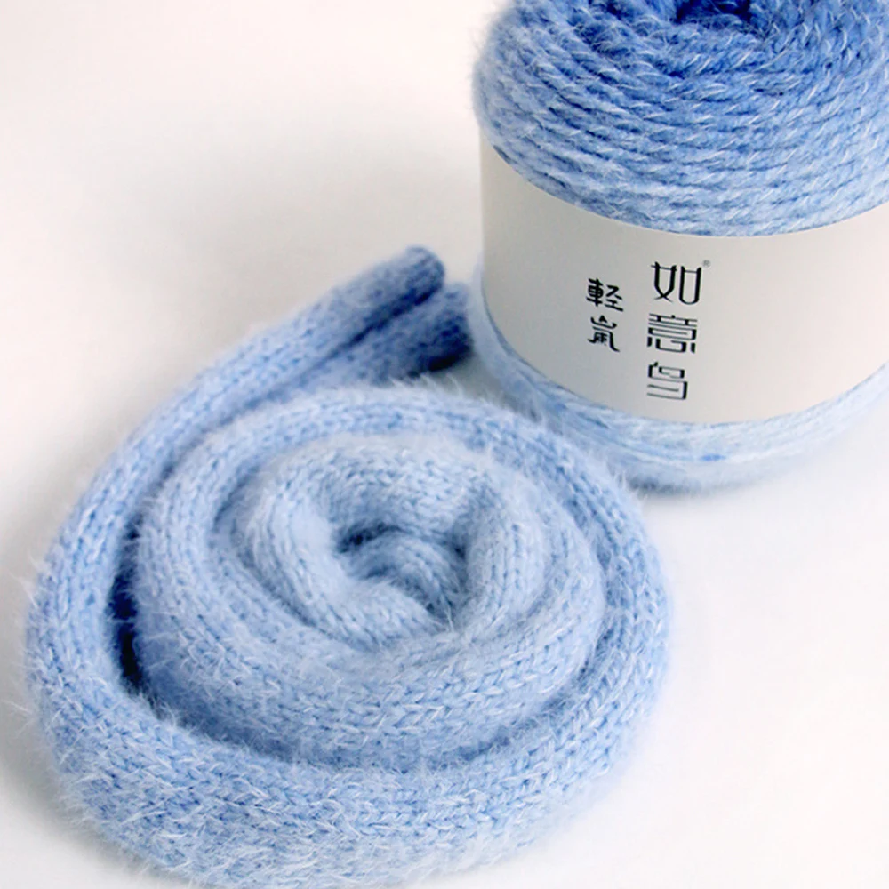 180 جرام غزل زهرة الشعر الطويل غزل متدرج متعدد حبلا خيط مختلط يدوي وشاح ذاتي الصنع ، حقيبة ، ملابس خيط كروشيه ، صوف حياكة #1