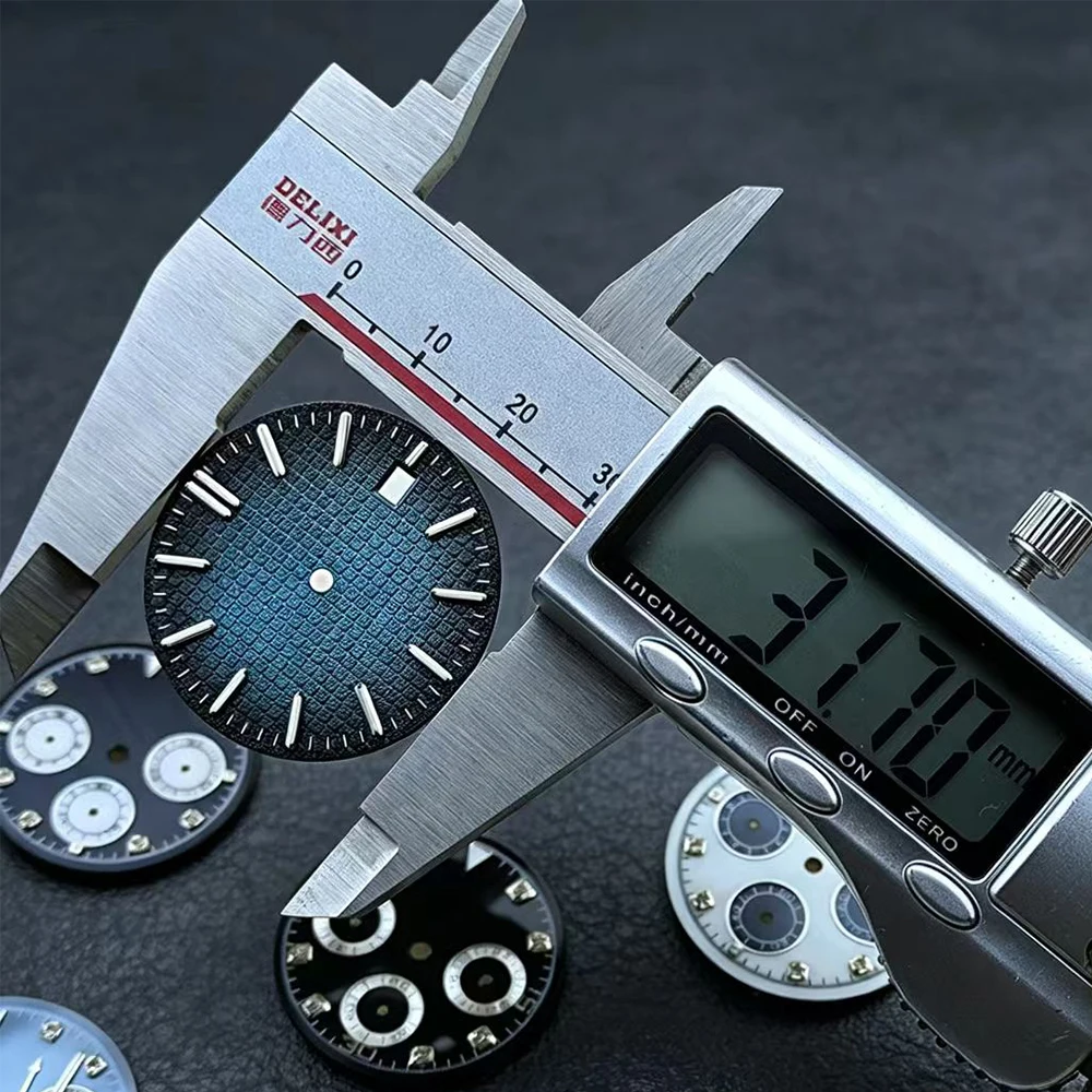 New NH35 dial personalized DIY logo dial men's watch accessories suitable for NH35 movement accessories