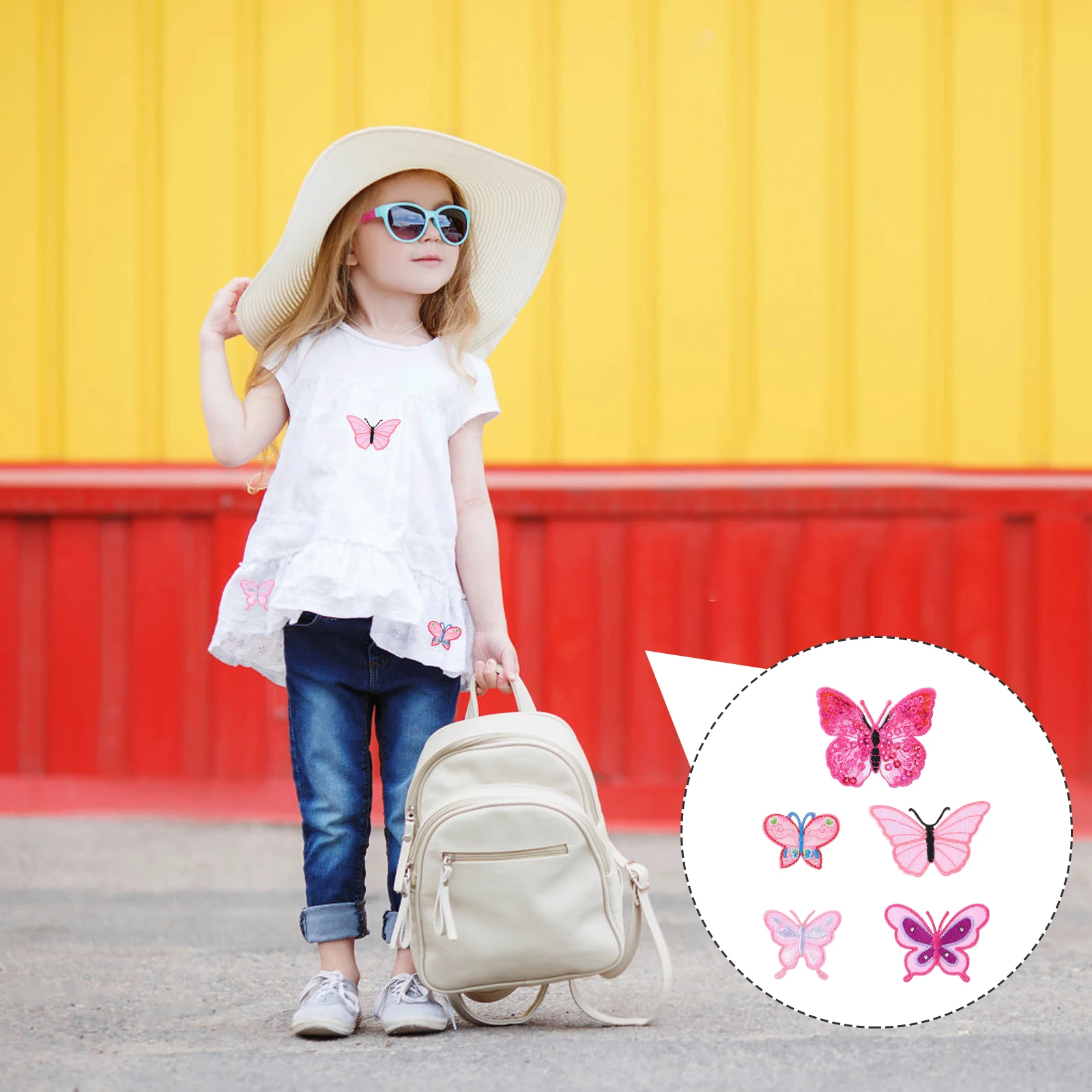 

10pcs Embroidery Patches Iron On Cloth Applique Animal Design Hot Melt Stickers For Clothing Bags Garment Accessories Handicraft