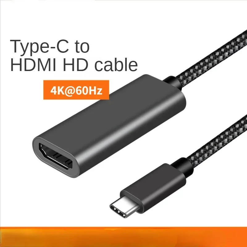 USB C to HDM I-호환 어댑터 4K 30Hz 케이블 유형 C MacBook 안드로이드 스마트 휴대 전화 USB-C 어댑터