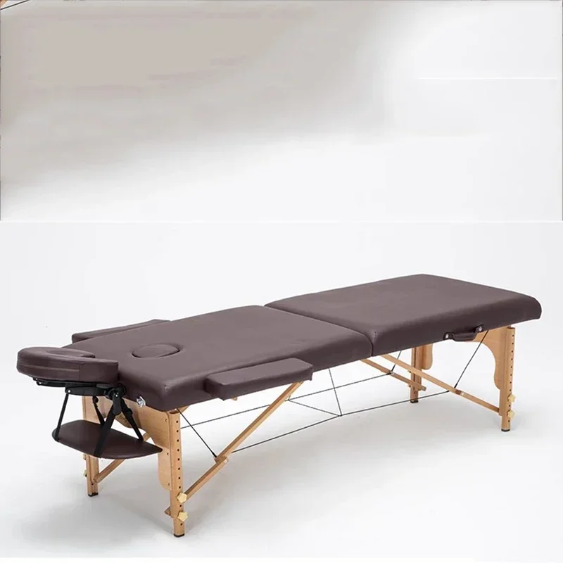 Portable Massage Table Professional Chiropractic Bed Tattoo Lit Pliant Beauty Beds Folding Salon Thai Equipment Chair Pilates