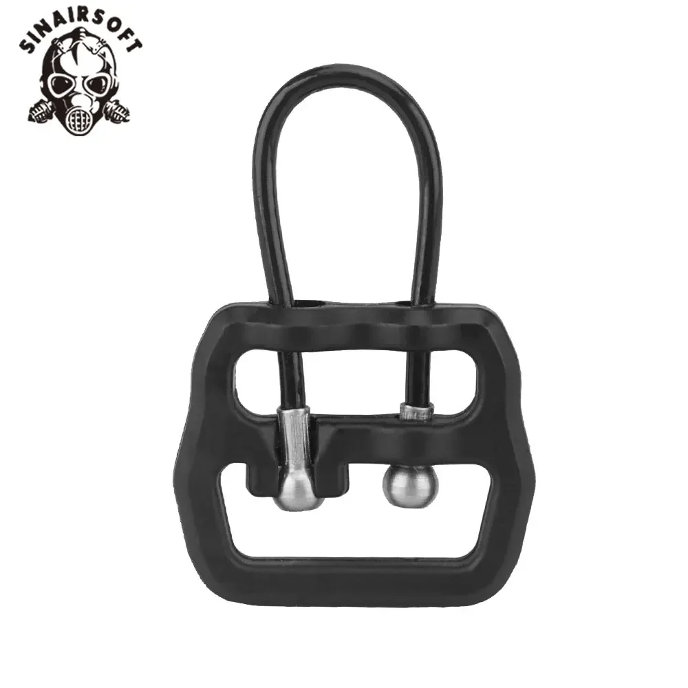 Equipo táctico Universal Wire Loop U Loop Sling ganchos conexión hebilla Adapte 1 