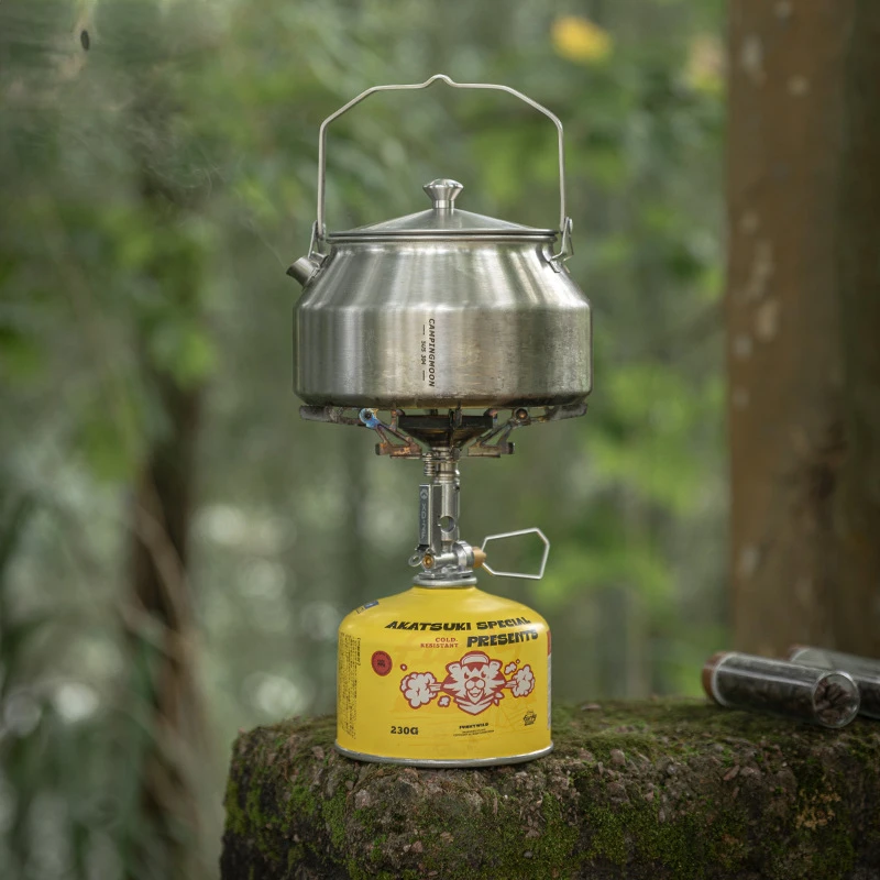 Rocket Stove Head Outdoor Camping Portable Gas Burner Stable Output