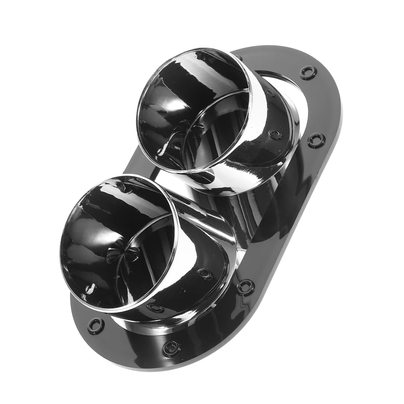 

Exhaust Pipe Decoration Sticker Realistic Firm Material Anti-scratch Bumper Protection Universal Fit Scratch Removal Vehicle
