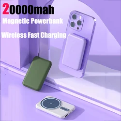 Magsafe Wireless Power Bank 20000mAh Fast Charging Thin And Compact Portable Mobile Phone Accessories For iphone Xiaomi HUAWEI