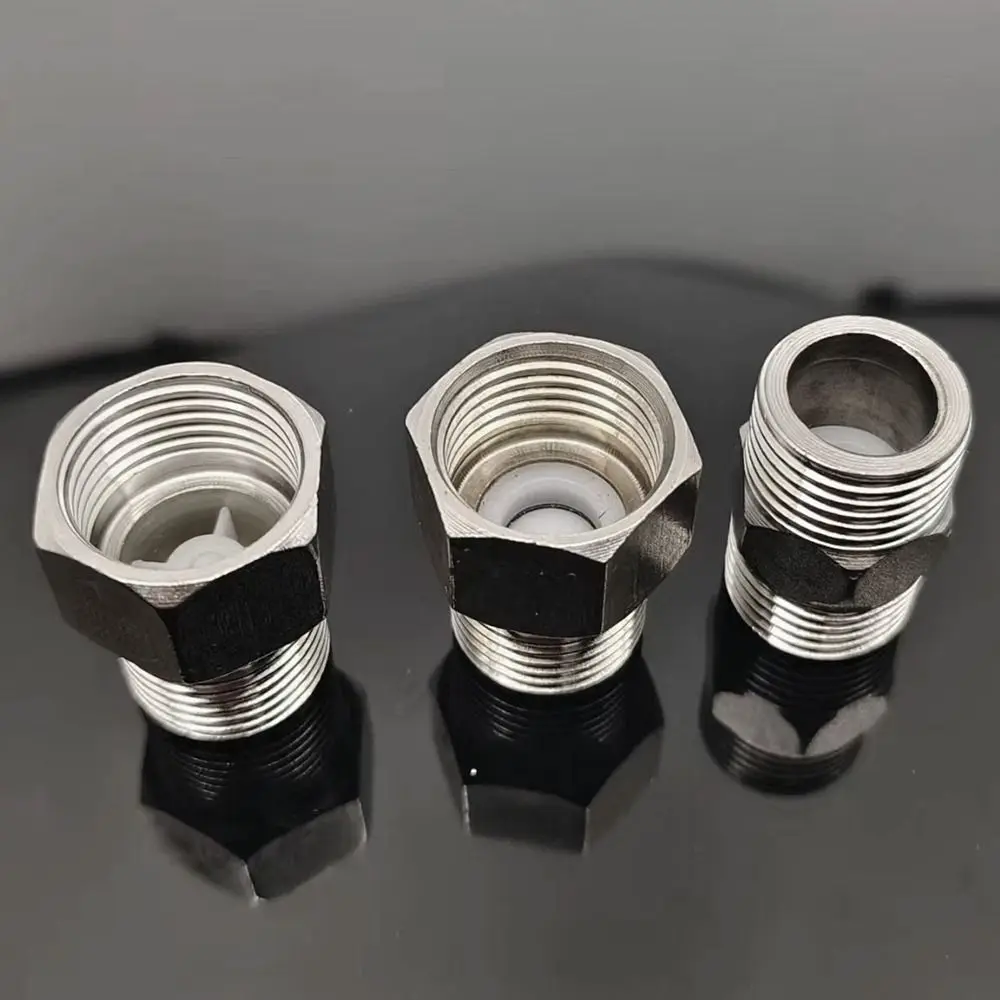 Langlebiges Einwegventil mit Außengewinde, vernickeltes Messing, Rückschlagventil, Rückwasser-Hardware-Zubehör, Rückflussventil, Toilette