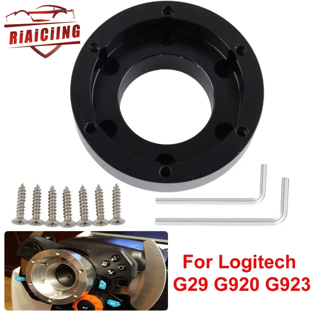 Steering Wheel Adapter Plate 70mm PCD For Logitech G29 G920 G923 13/14inch  Racing Car Game Modification Chassis Parts