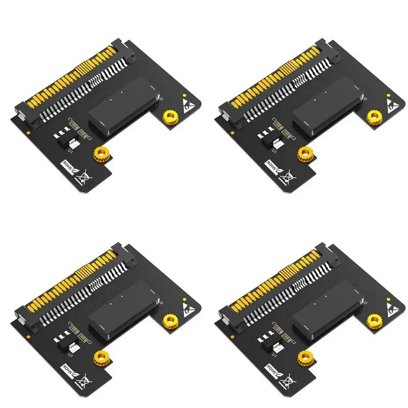 

4X U.2 SFF-8639 To Nvme Ruler 1U GEN-Z EDSFF Short SSD E1.S Carrier Adapter