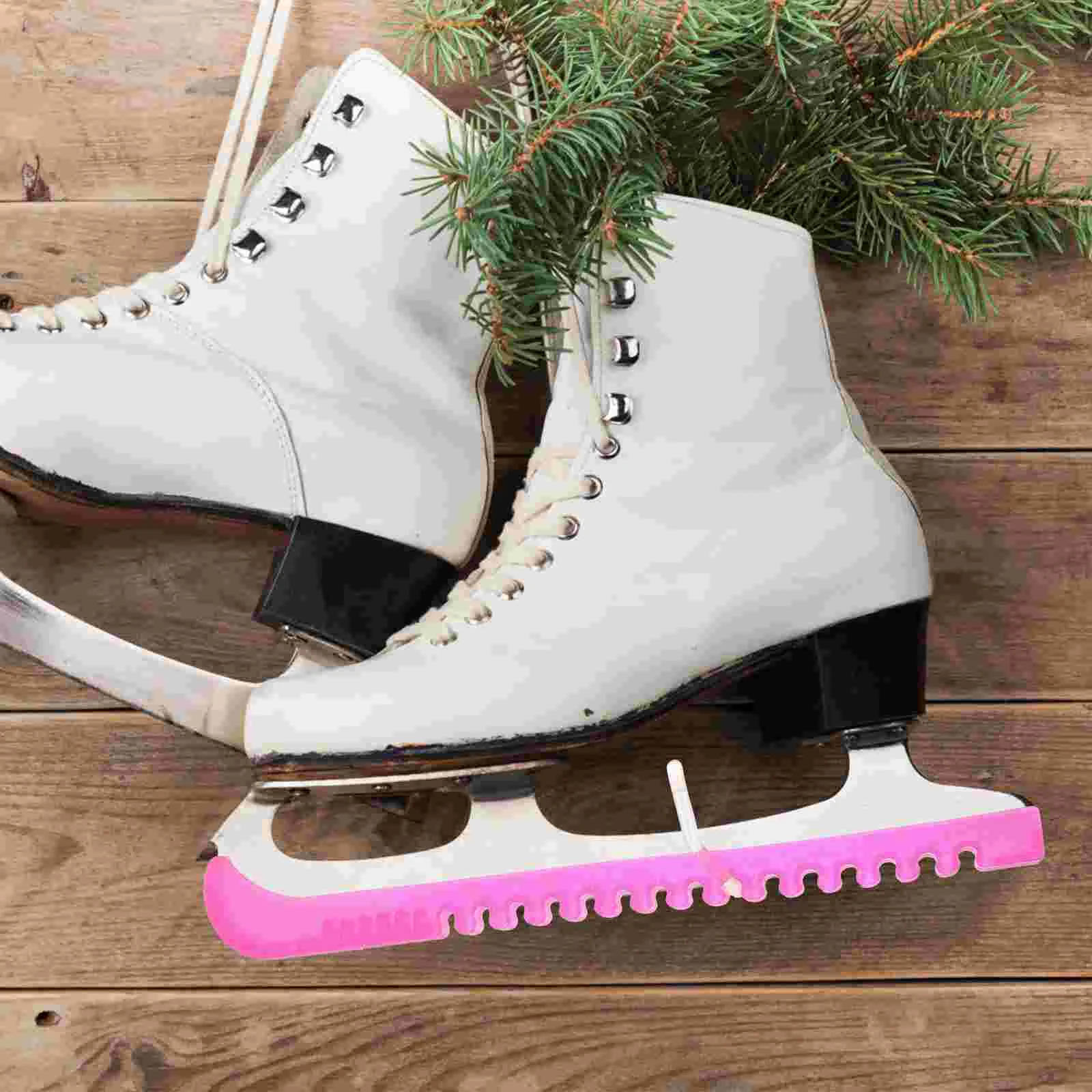 Ice Skate Shoe Cover Figure Protective Plastic Skates Blades Covers Skating Shoes Guards for