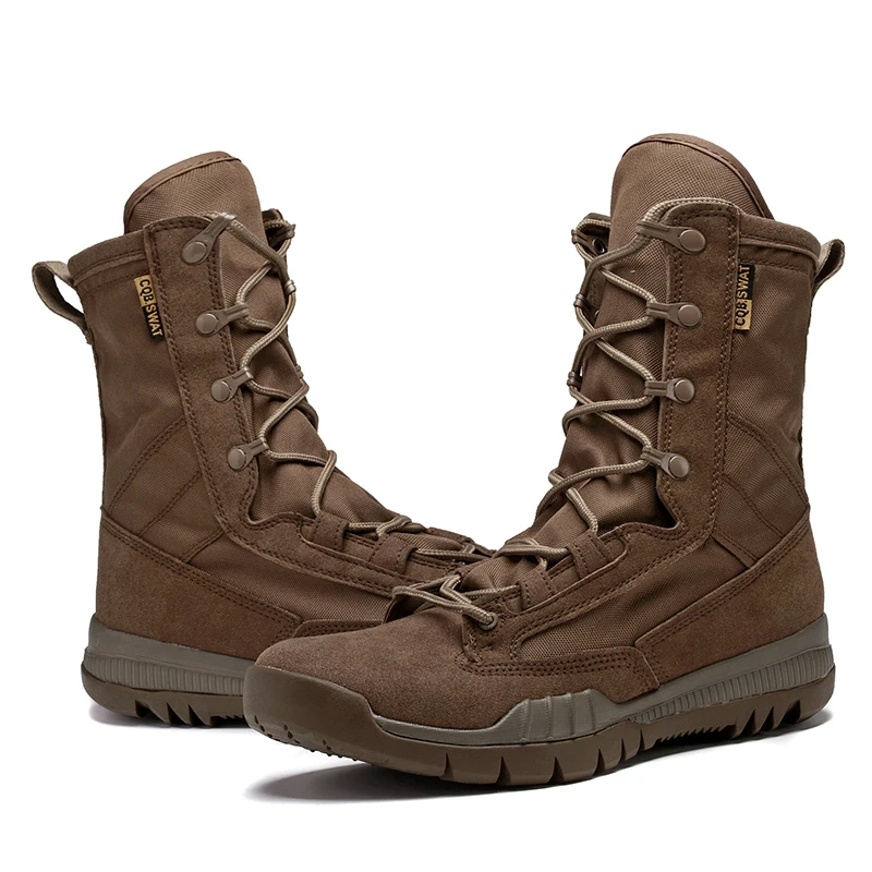 Botas táticas impermeáveis unisex, Treinamento de escalada, Leve, Respirável, Confortável, Caminhada ao ar livre