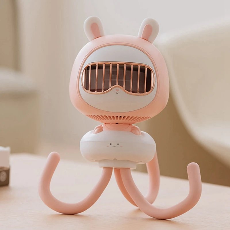 Ventilatore portatile a mano batteria da 3600Mah raffreddatore d'aria elettrico senza fili a mano Mini ventilatori per auto ricaricabili senza lama portatili