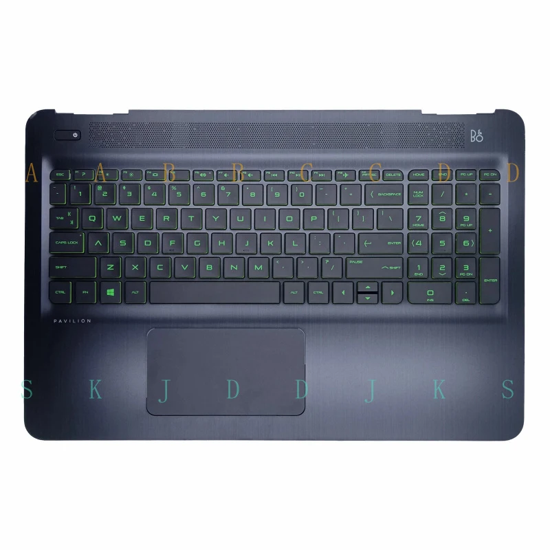 

M For HP Pavilion 15-BC Laptop Top Case with Keyboard Touchpad L22937-001