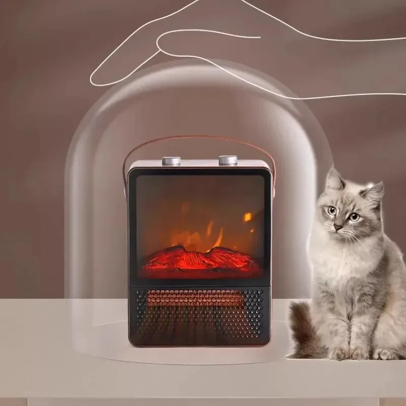 WeWarm Simulation Flame Heater Whole House Electric Home Fireplace Sam Heater Bathroom Graphene