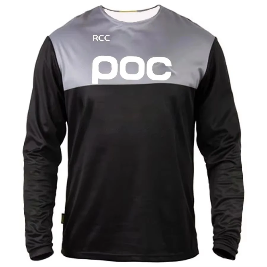 MTB Downhill Mountainbike Langarm-Radtrikot, Familien-Partnerlook, schnelltrocknend, Offroad-Fahrrad-Sporttrikot – Detail 6