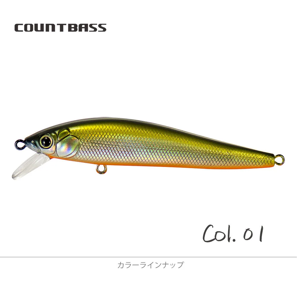 COUNTBASS Floating Minnow 90mm 3-1/2" 11,4g 3/8 oz. Dive 0,8–1 m, Hardbaits Wobbler Angelköder La Peche Au Leurre – Detail 10