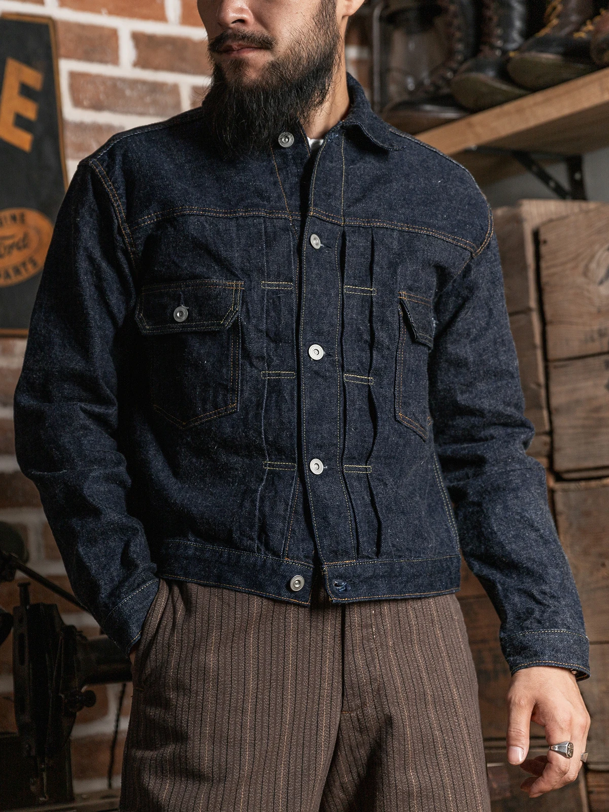 

Red Bronson pe2 Original Color Red Ear Denim Jaet 4oz ort Body M Jeans Jaet Stand Fit Youth All Seasons