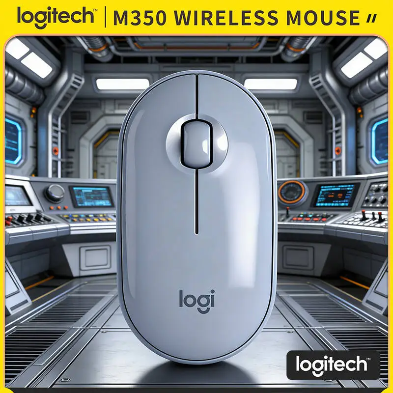 

Эргономичная оптическая мышь Logitech M350 — удобный захват, бесшумное прокрутывание, USB-накопитель, 18 месяцев автономной работы, совместимость с Mac и Windows