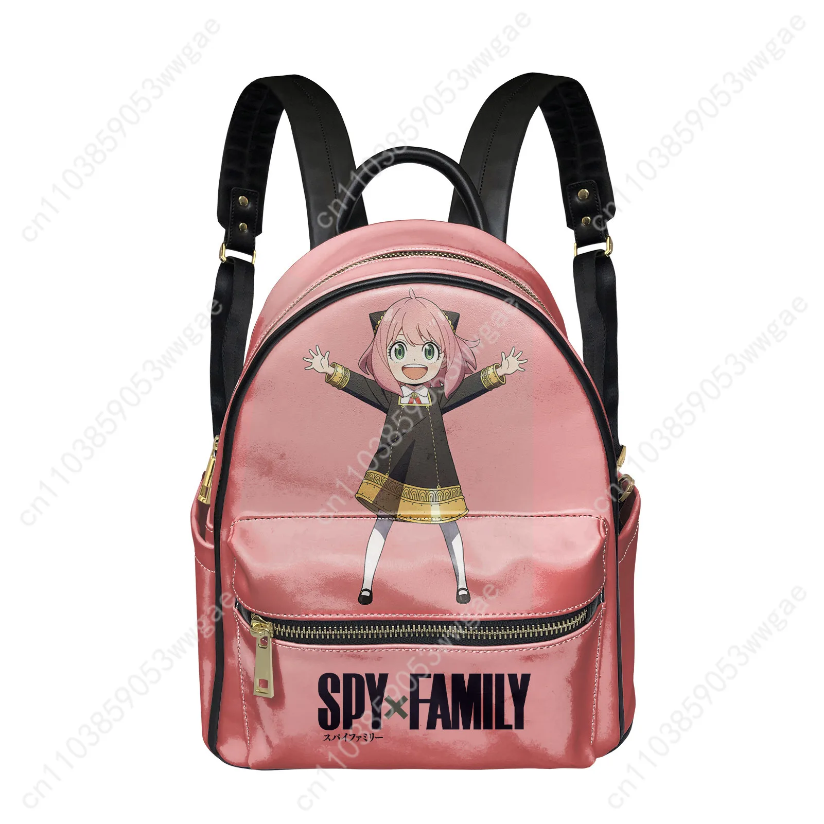 Spy×Family Backpack Womens Mens Knapsack Customized Text Image Double Shoulder Bag Business Travel Bookbag Rucksack Gift Daypack