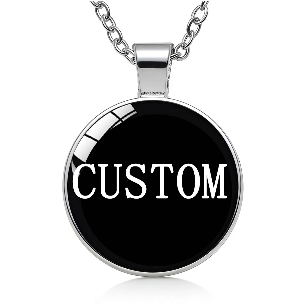 

76pcs 25mm Glass Cabochon Hero Necklace Custom