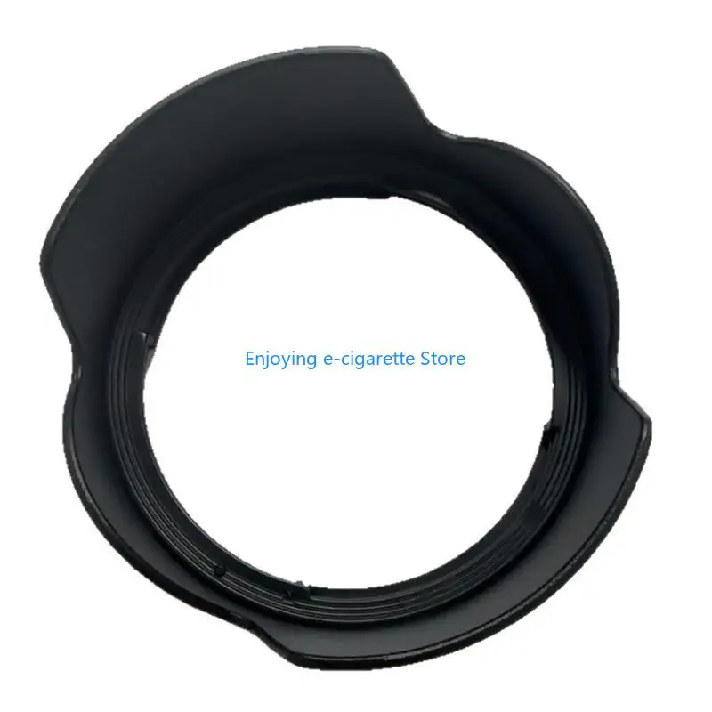 Matte Black Camera Lens Shade with ABS Structure, Mount On for 73BII Light Control, Front Lens Coverage, Travel Carry and