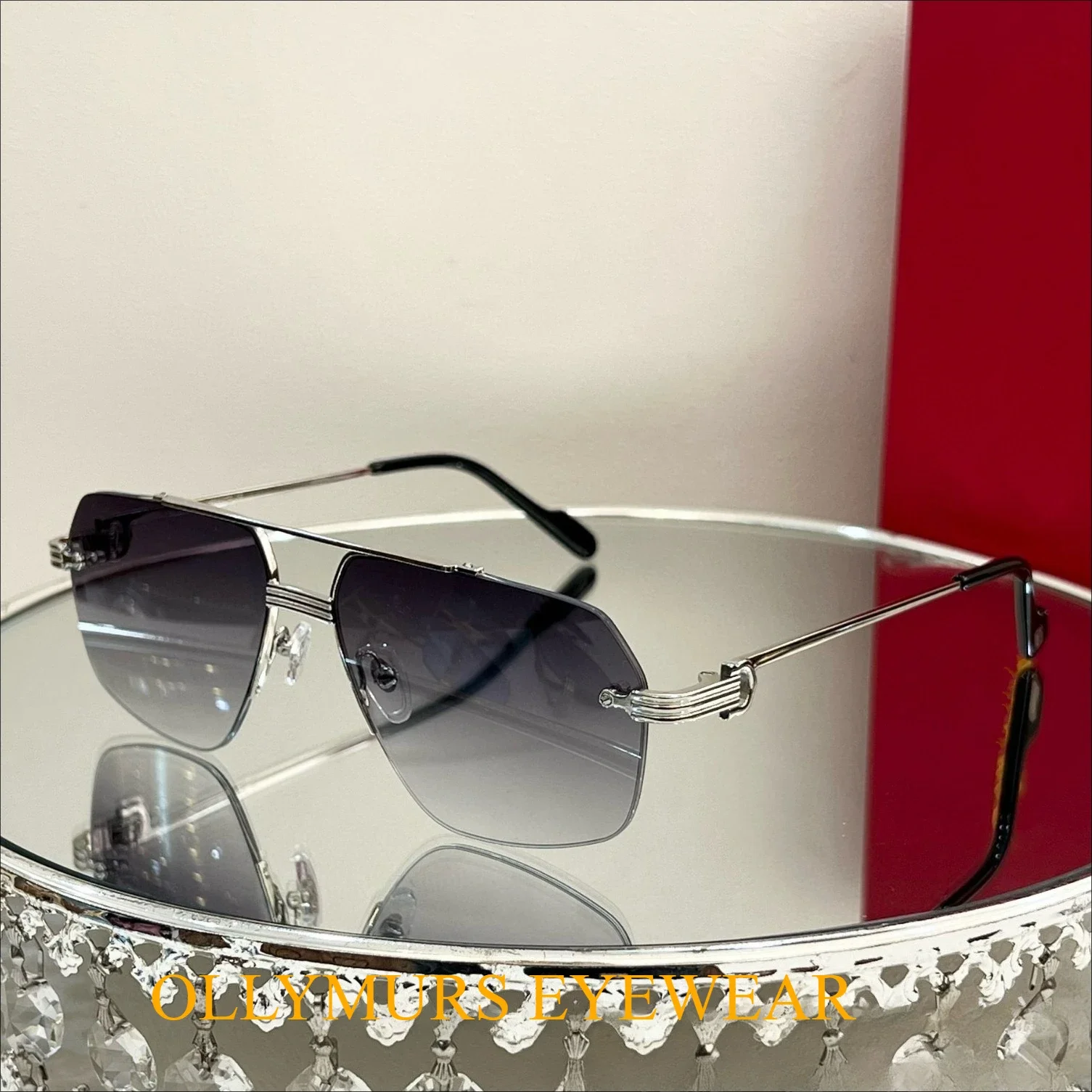 

Оригинальные дизайнерские солнцезащитные очки CT0426S из металла, квадратные, с защитой от ультрафиолета, для мужчин, без оправы, для путешествий, для активного отдыха