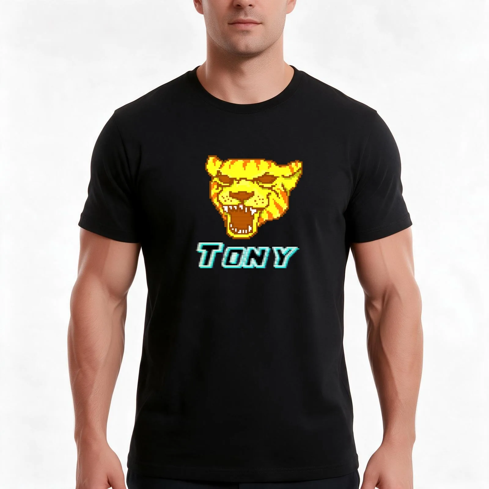 Hotline Miami - Tony ! T-Shirt Summer Casual Cotton Tee, Unisex Men Women