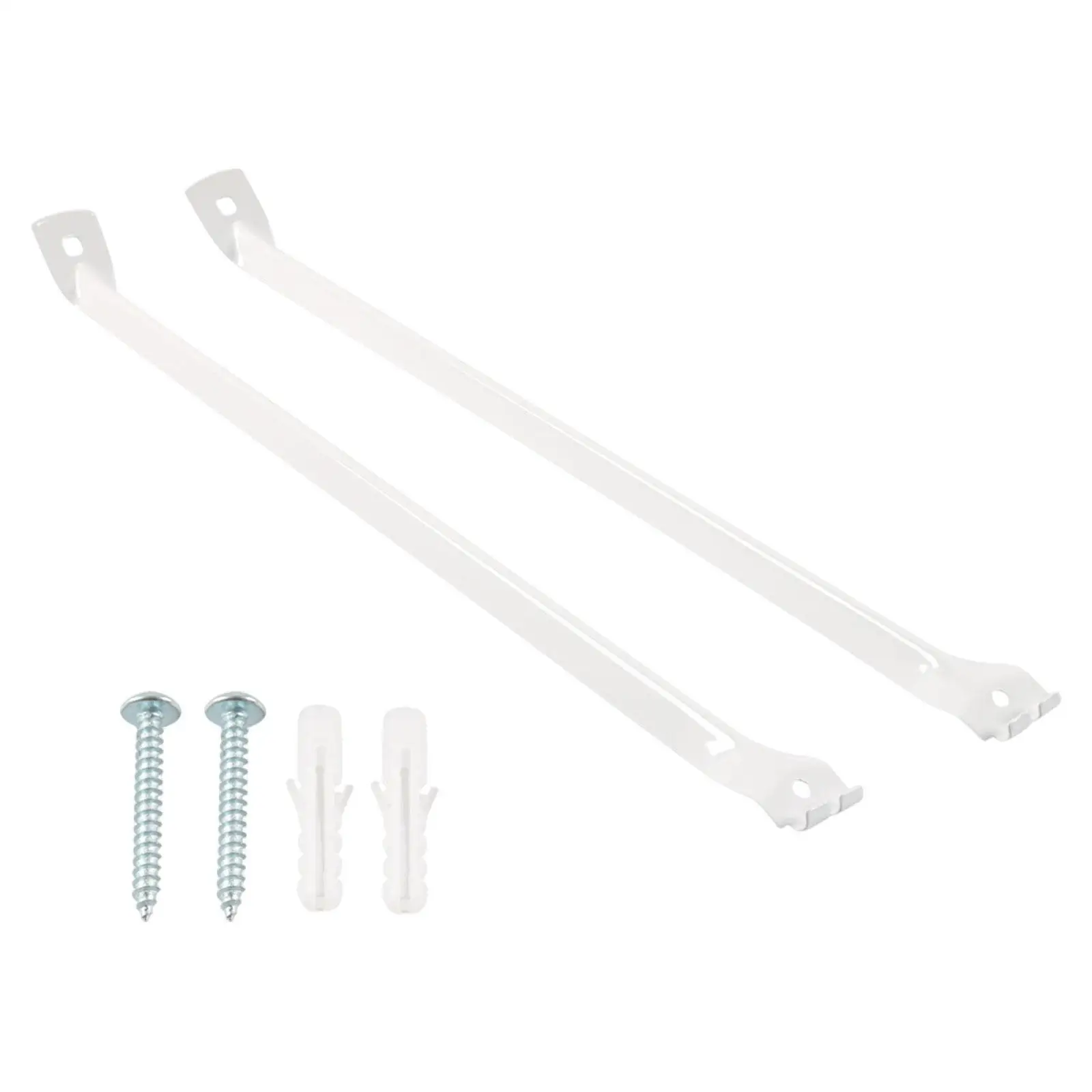 Closet Shelf Support Bracket 12 Inch Iron Heavy Duty Metal Rack for RV Motorhome Fitting and Storage