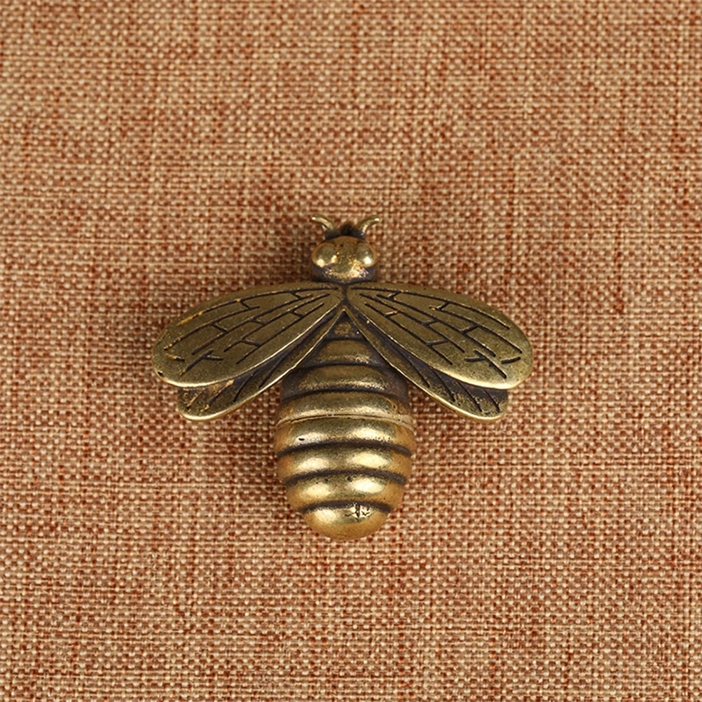 

2pcs Retro Bee Pendant Charms Brass Jewelry Making Necklace Bracelet Keychain DIY Craft Vintage Brass Bee Charms for Earring