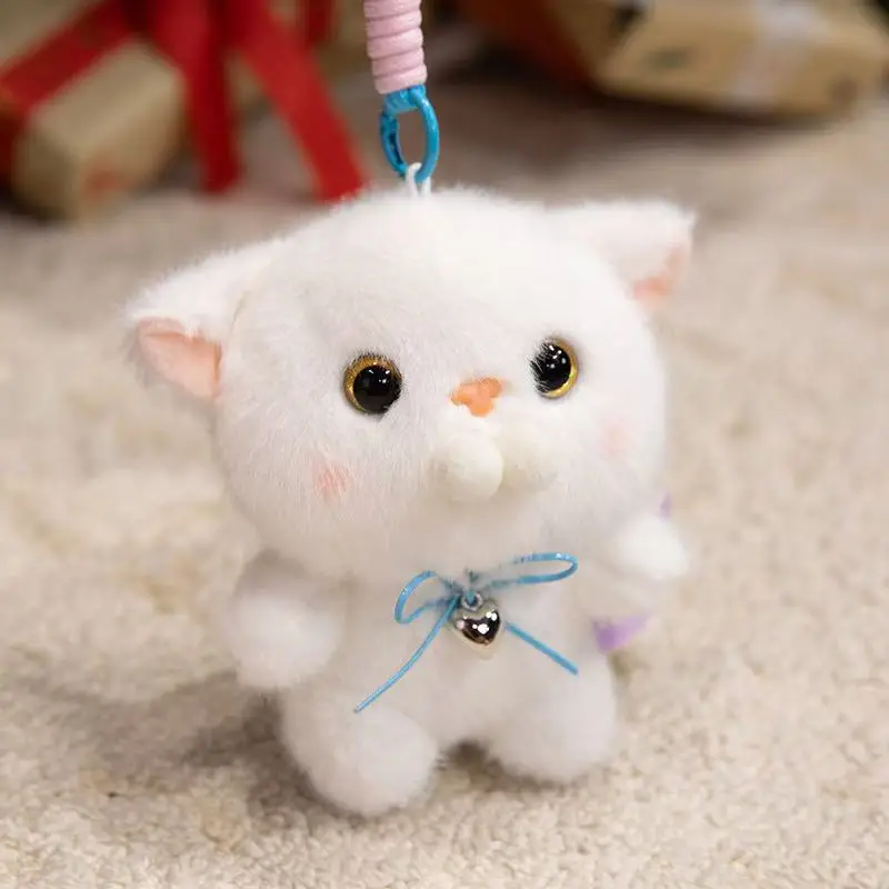 Latest Tuanzi Cat Backpack Pendant Keychain Filled Plush Toy Handmade Doll Cartoon Anime Cute Children's Birthday Gift Doll