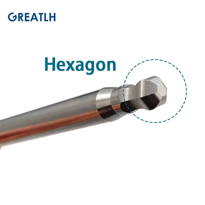 GREATLH Stainless Steel Hexagonal Ball Head Screwdriver T Type Universal Screwdriver Orthopedic Instrument Autoclavable pet
