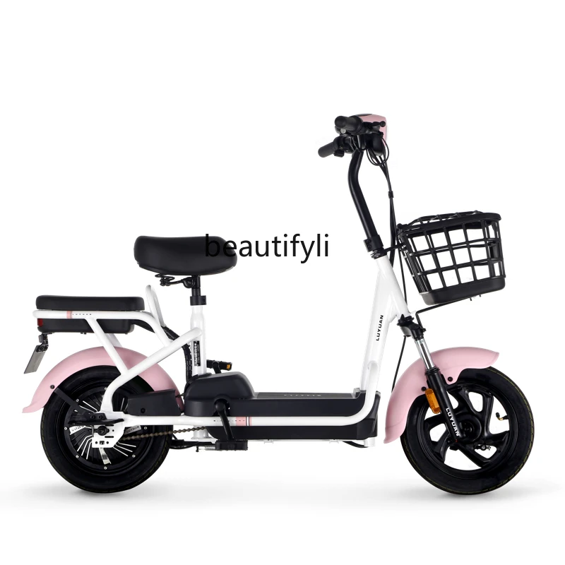 

zqElectric Bicycle Adult Unisex Pick up Doll Scooter Small Battery Car