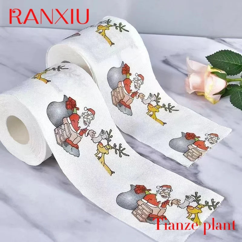 Custom Factory Customized OEM Flushable Bulk Wood Pulp Cloth Wet Toilet Paper Cleaning Toilet Paper Custom Print Disposable ISO9