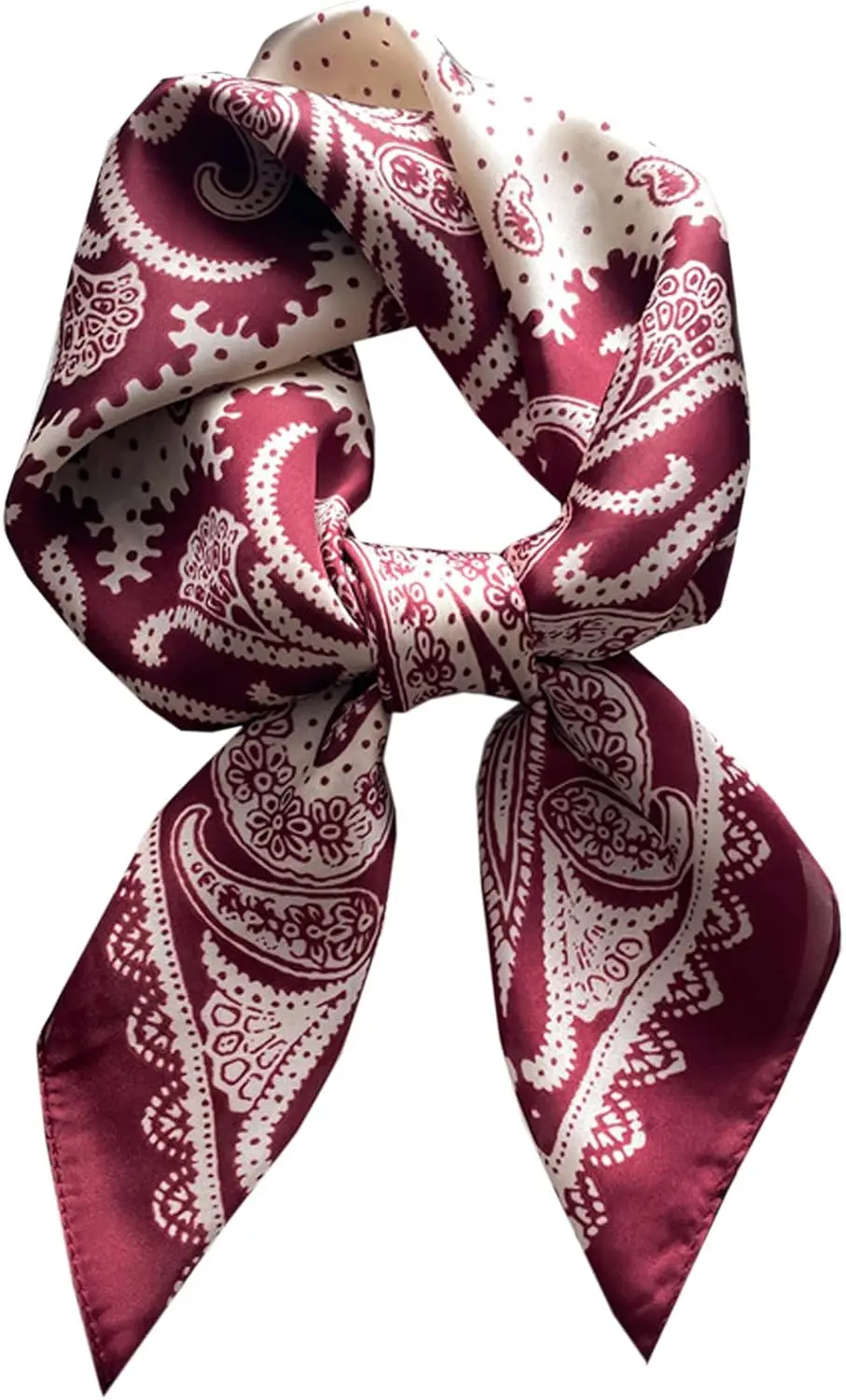 

Квадратный шелковый платок из сатина, средний размер, для волос, в качестве браслета, подарок для женщин, 27,5x27,5 дюймов