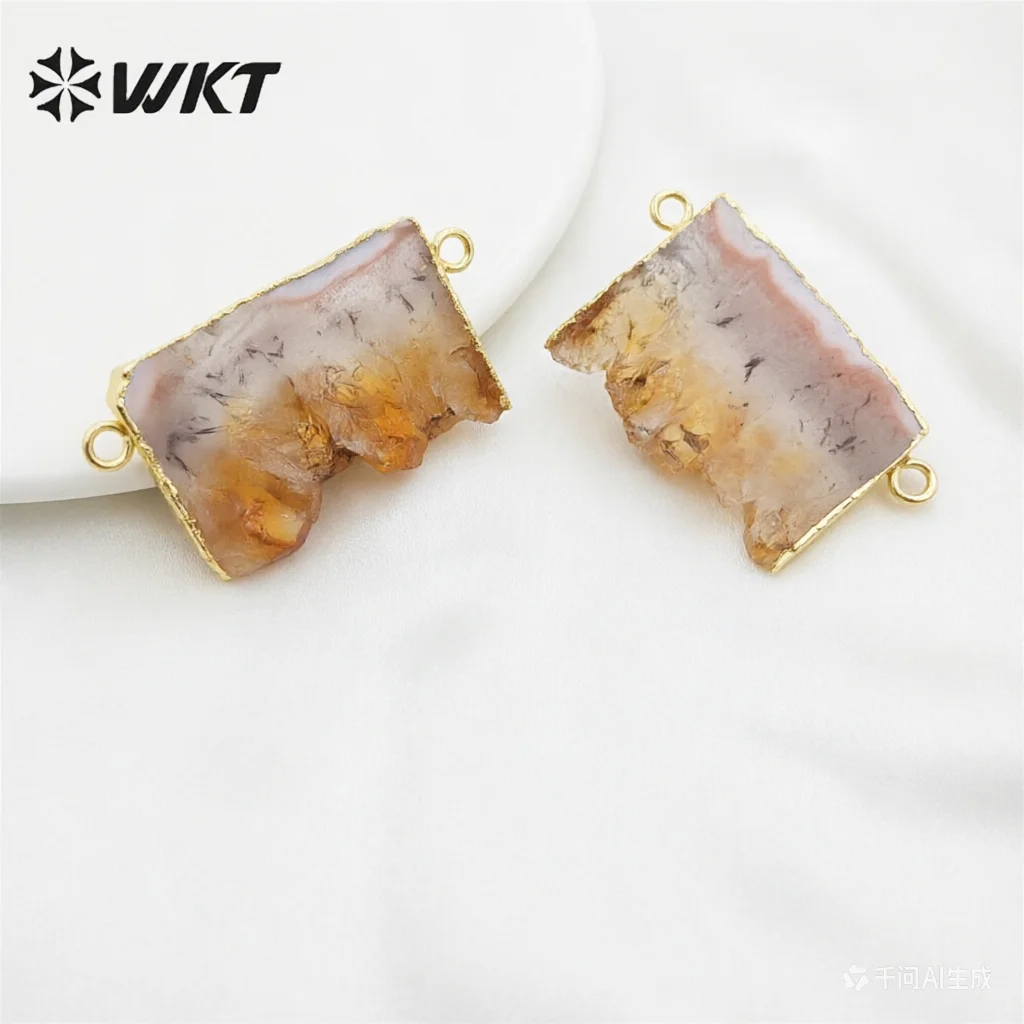 wt-p421-wkt-ciondoli-a-doppio-cerchio-con-pietra-gialla-all'ingrosso-ciondoli-connettori-alla-moda-con-pietra-gialla