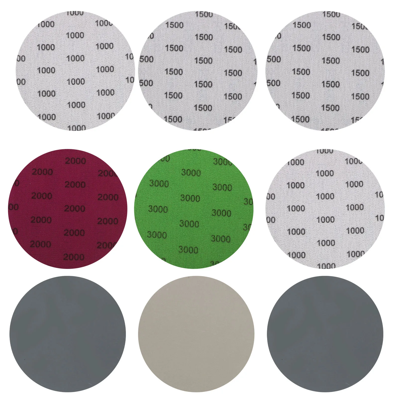 

24 Pcs Water Abrasive Paper Furniture S paper Black Silicon Carbide Wet Dry Emery Sheets Polishing Effect DIY Decor
