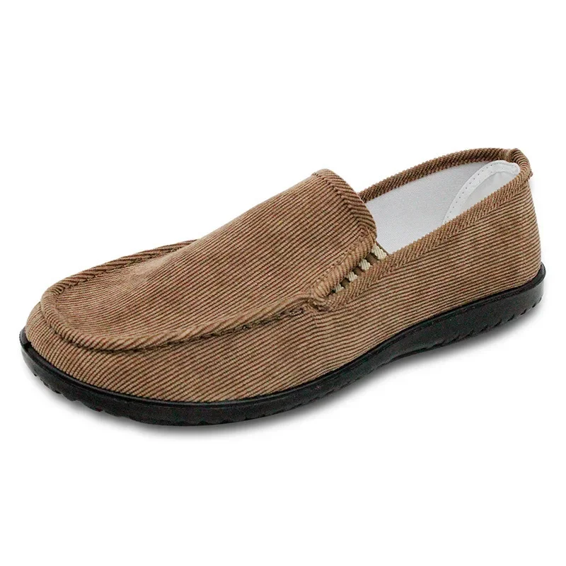 Man\'s Loafers Shoes Flats Fabric Slip-ons Men Driving Shoes Fashion New Summer Soft Lightweight Moccasins 2023