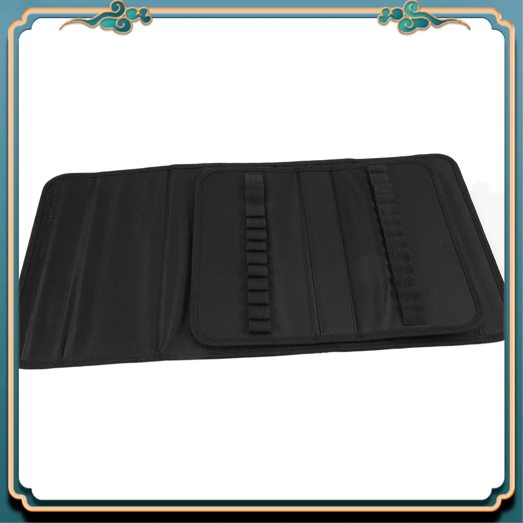 (New)-80 Slots Large Capacity Folding Marker Pen Case Art Markers Pen Storage Carrying Bag Durable Sketch Tools Organizer