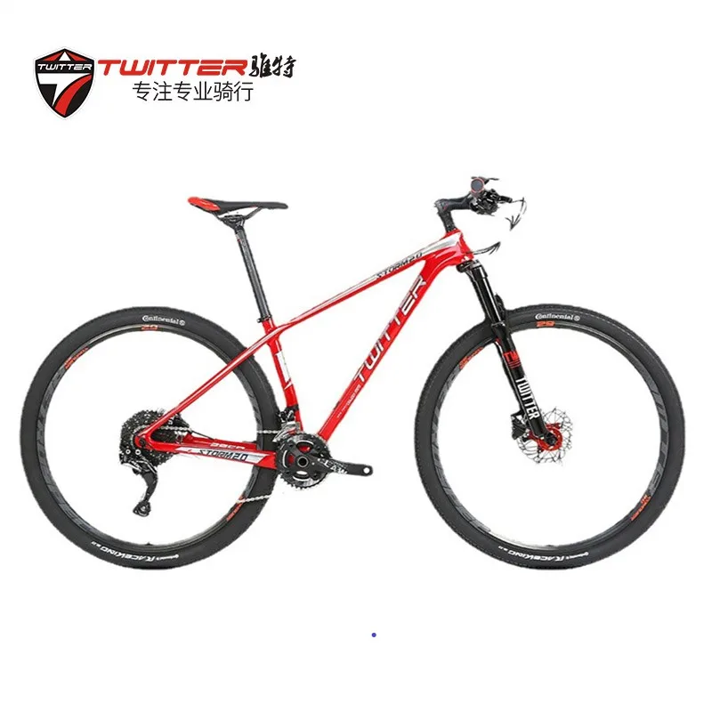 TWITTER MTB STORM2.0 NX-11Speed Oil Disc Brake Off-Road T900 Carbon Fiber Mountain Bike 27.5/29inch Inner Line велосипед bycicle