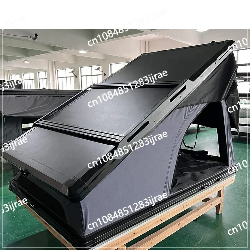 Automotive Hard Shell Aluminum Roof Tent, Solar Panel Roof Frame