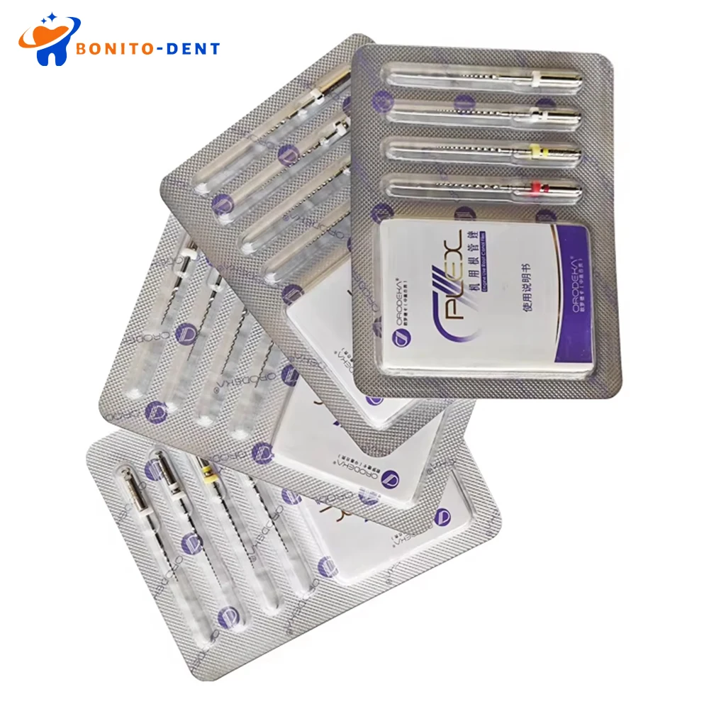 Bonito 1Pack ORODEKA Dental Nickel-Titanium Root Canal File Spiral Large Taper Activated Root File Tool for Dental Care