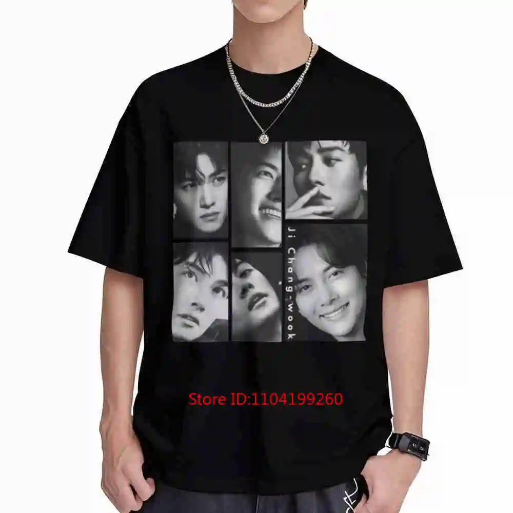 Ji Chang Wook K Drama Short Sleeve Tee 100% Cotton T-Shirt