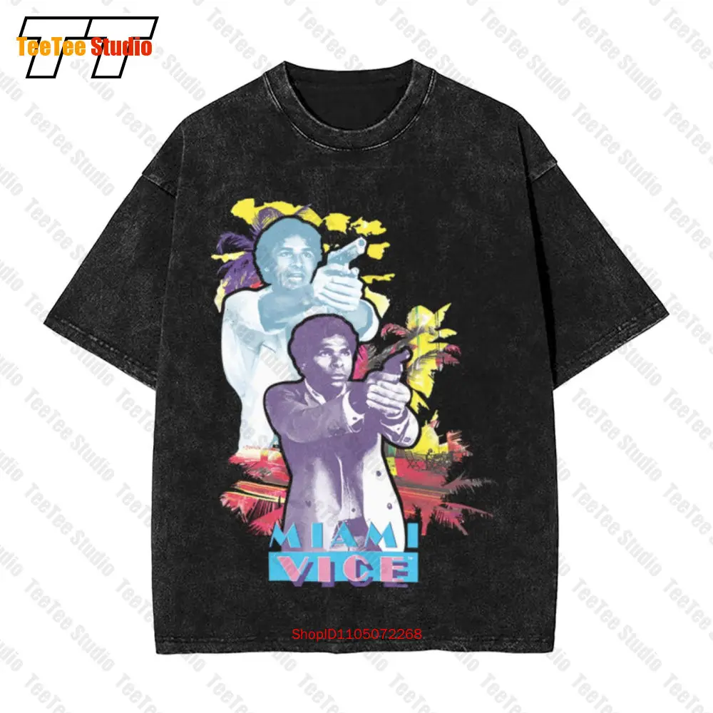 

Miami Vice Freeze Tv Show T Shirt Vintage Oversized T-Shirt Tee DJSG