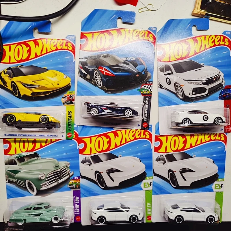 Nuevo juego de coches Hot Wheels 2026 B Case 1:64 Diecast - Mclaren F1/Pagani/Bugatti/Optimus Prime Premium vehículo coleccionable regalo Ideal