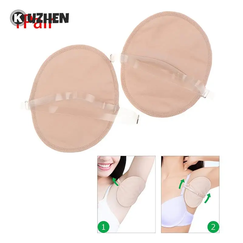 

Washable Armpit Sweat Underarm Sweat Pads Absorbing Guards Dress Sweat Perspiration Pads Shield Shoulder Absorbent Deodorant Pad